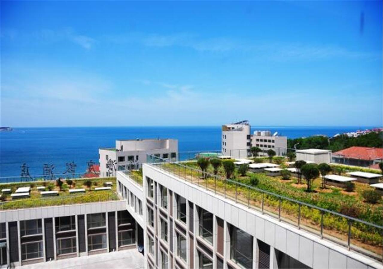 Weihai Golden Bay Holiday Hotel Bagian luar foto