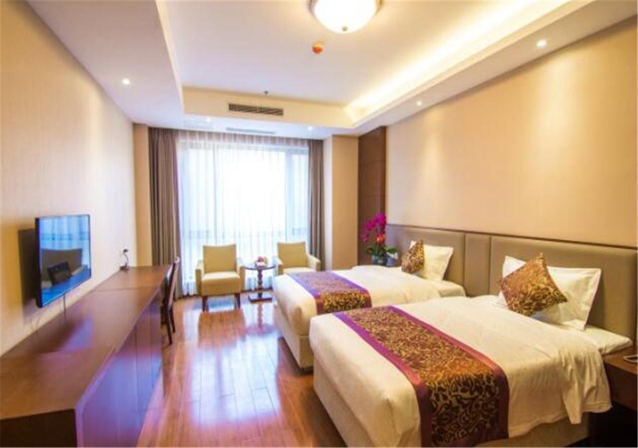 Weihai Golden Bay Holiday Hotel Bagian luar foto