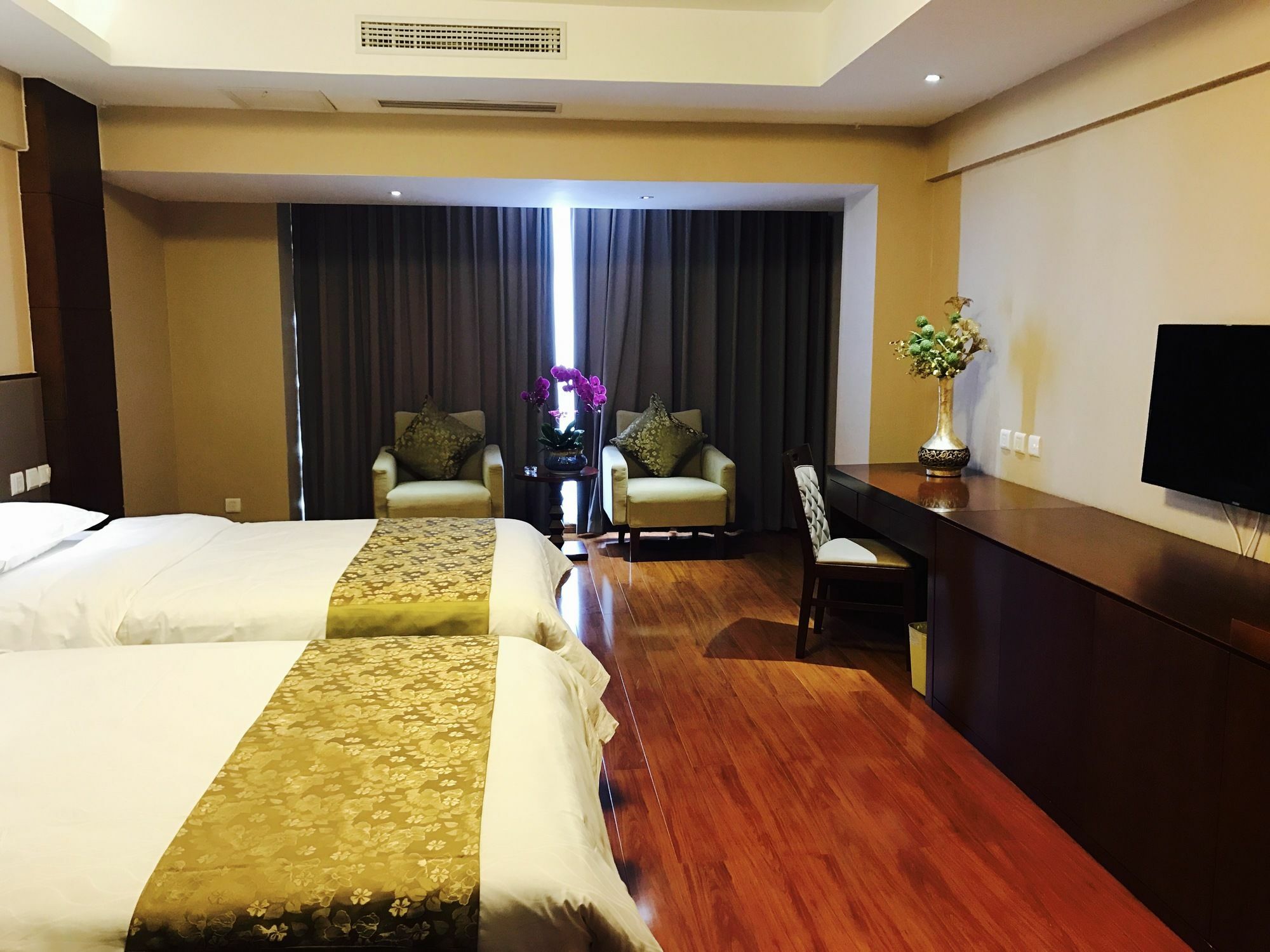 Weihai Golden Bay Holiday Hotel Bagian luar foto